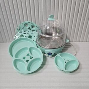 Dash Deluxe DEC012WH 12 Eggs Rapid Cooker - Aqua